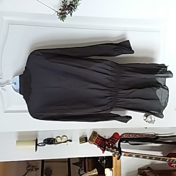 Buffalo David Bitton ruffle front long sleeve top - Picture 4 of 7